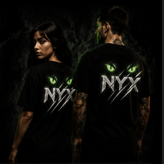 Modelo streetwear neon
